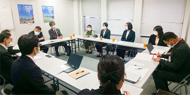意見交換会の様子